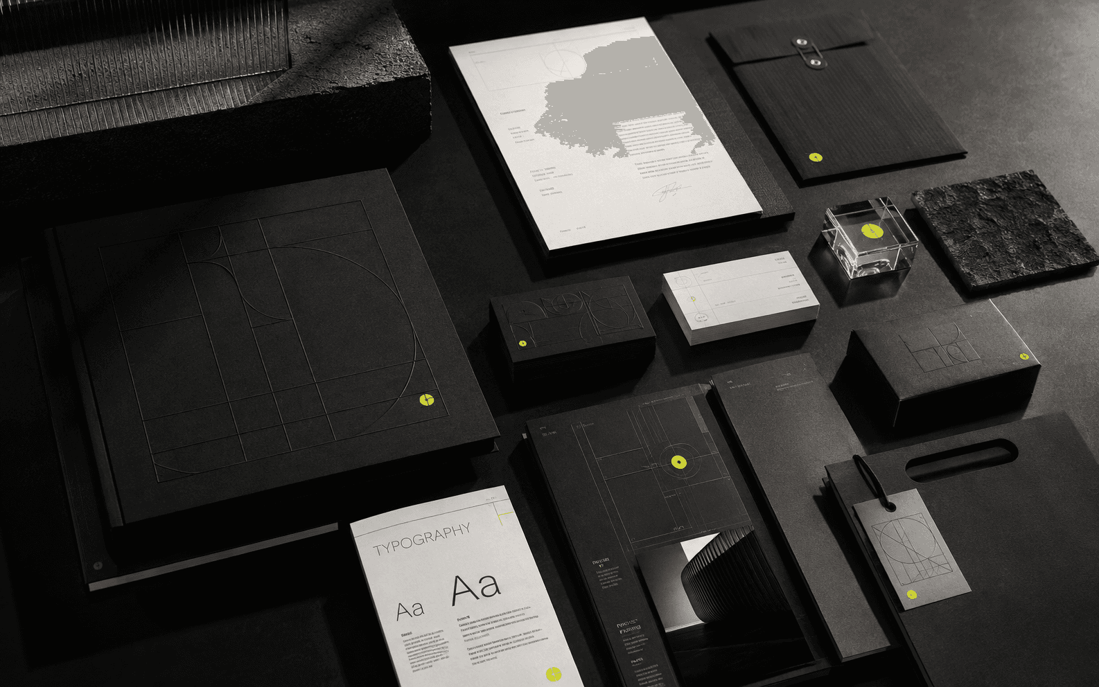 Clay Graphik brand identity and visual system presentation