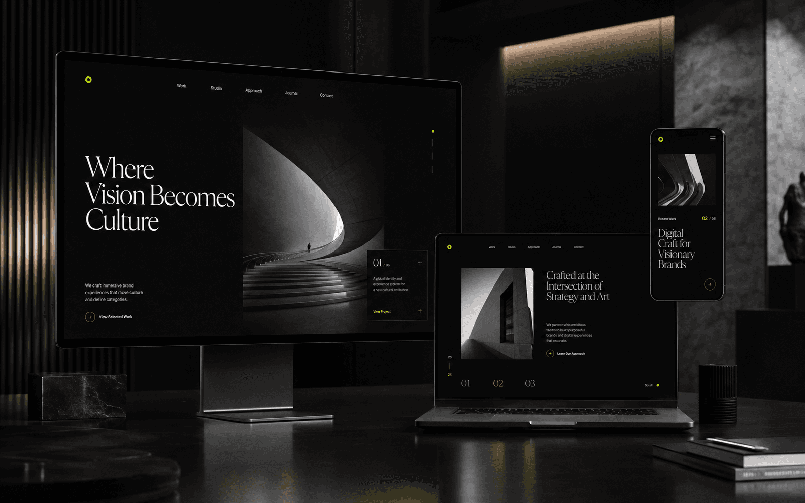 Clay Graphik digital design system and interface presentation