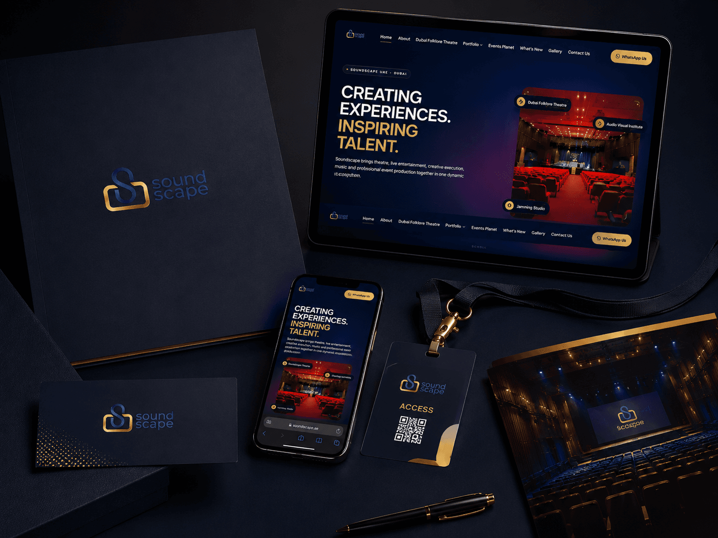 Soundscape brand system and visual guidelines