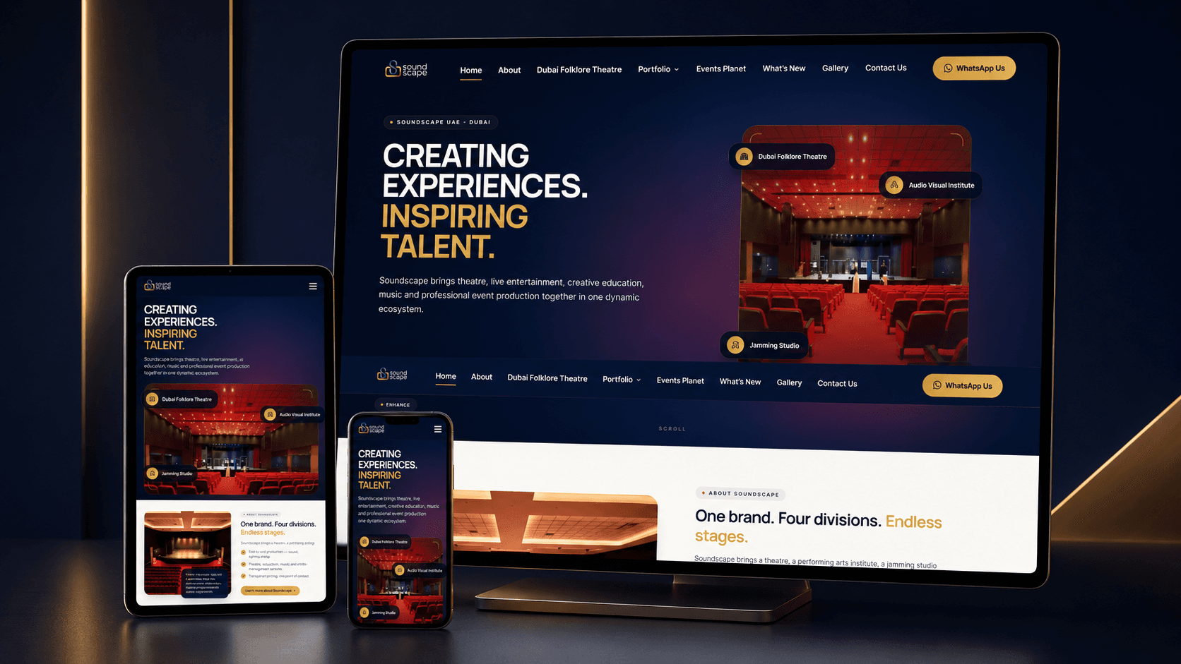 Soundscape event branding applications
